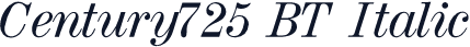 Century725 BT Italic