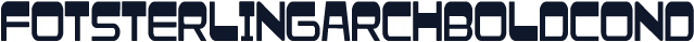 FOTSterlingarchBoldcond