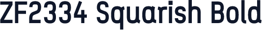 ZF2334 Squarish Bold