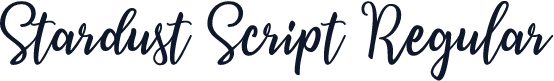 Stardust Script Regular
