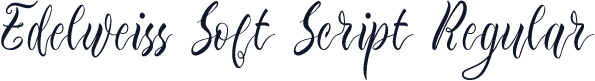 Edelweiss Soft Script Regular