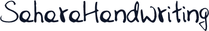 SaharaHandwriting