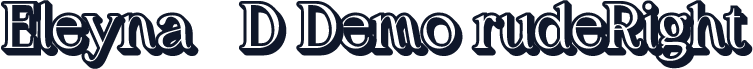 Eleyna 3D Demo rudeRight