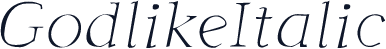 GodlikeItalic
