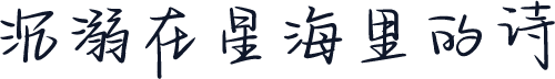 沉溺在星海里的诗