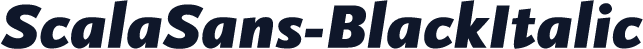 ScalaSans-BlackItalic