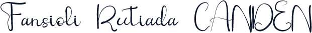 Fansioli Rutiada CANDEN