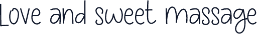 Love and sweet massage