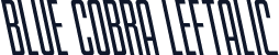 Blue Cobra Leftalic