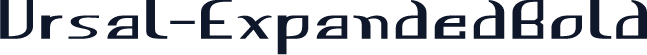 Ursal-ExpandedBold