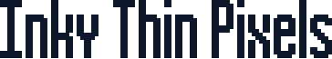 Inky Thin Pixels