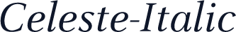 Celeste-Italic
