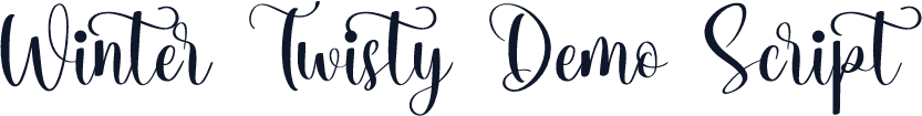 Winter Twisty Demo Script