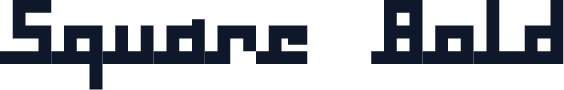 Square Bold