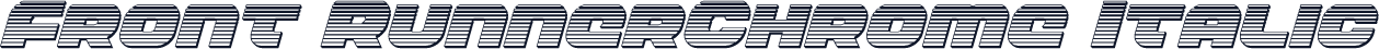 Front RunnerChrome Italic