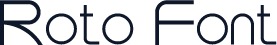Roto Font