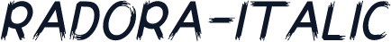 Radora-Italic