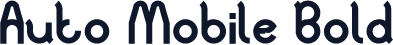 Auto Mobile Bold