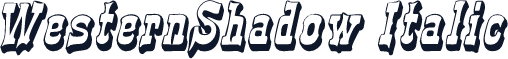 WesternShadow Italic