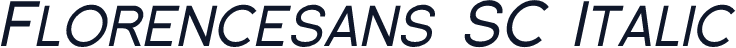 Florencesans SC Italic