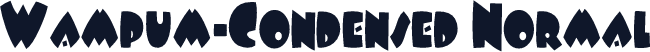 Wampum-Condensed Normal