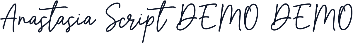 Anastasia Script DEMO DEMO