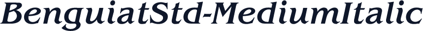 BenguiatStd-MediumItalic