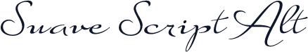 Suave Script Alt