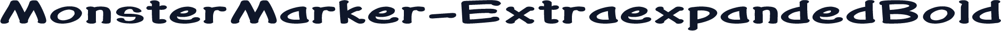 MonsterMarker-ExtraexpandedBold