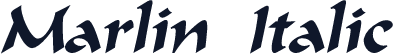 Marlin Italic