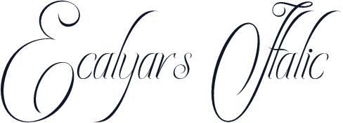 Ecalyars Italic