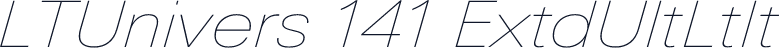 LTUnivers 141 ExtdUltLtIt
