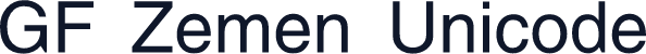 GF Zemen Unicode