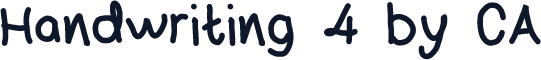 Handwriting 4 by CA