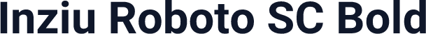 Inziu Roboto SC Bold