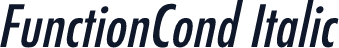 FunctionCond Italic