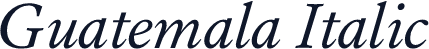 Guatemala Italic