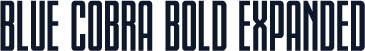 Blue Cobra Bold Expanded