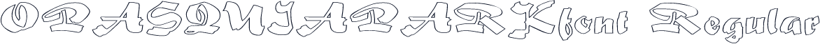 OPASQUIAPARKfont Regular