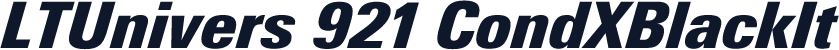 LTUnivers 921 CondXBlackIt