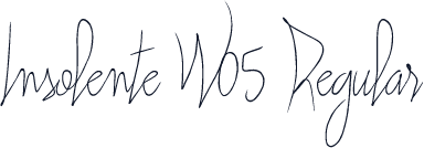 Insolente W05 Regular
