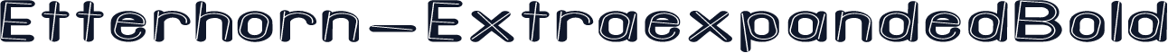 Etterhorn-ExtraexpandedBold