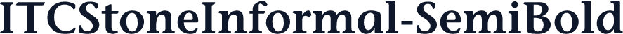 ITCStoneInformal-SemiBold