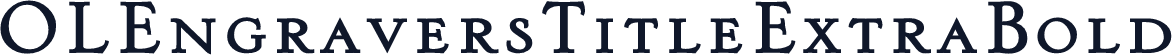 OLEngraversTitleExtraBold