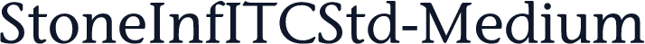 StoneInfITCStd-Medium