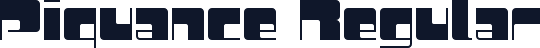 Piquance Regular