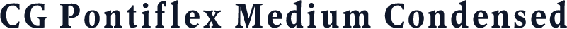 CG Pontiflex Medium Condensed
