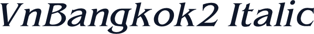 VnBangkok2 Italic