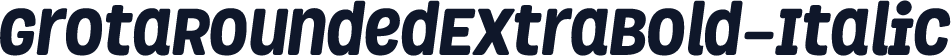 GrotaRoundedExtraBold-Italic