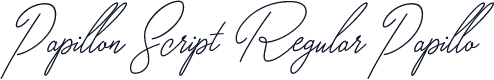 Papillon Script Regular Papillo